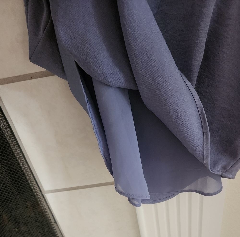 Elegant Purple Women's Top - Picture 4 of 7